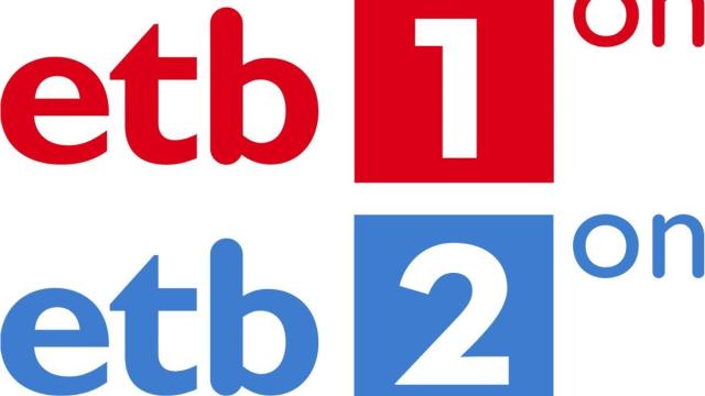 Logos de ETB1 ON y ETB2 ON.