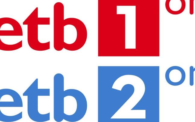 Logos de ETB1 ON y ETB2 ON.