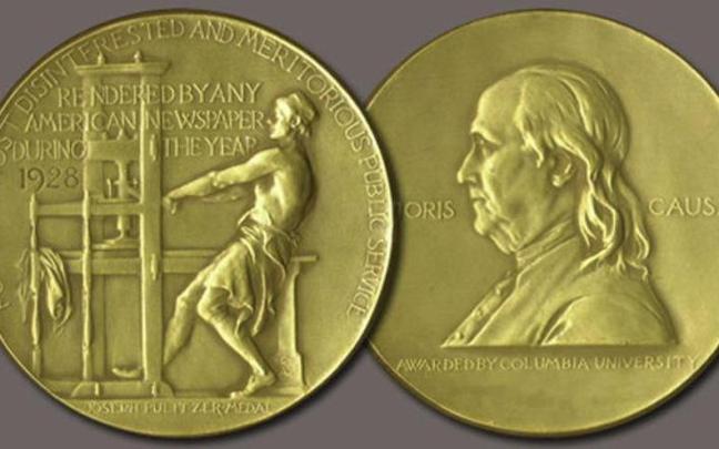 Medalla de oro del Premio Pulitzer.