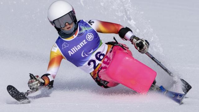 La esquiadora Audrey Pascual