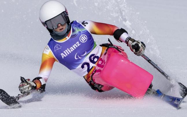 La esquiadora Audrey Pascual