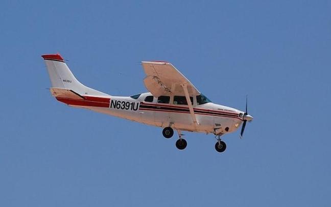 Una avioneta, en una imagen de archivo.