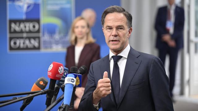 El secretario general de la OTAN, Mark Rutte.