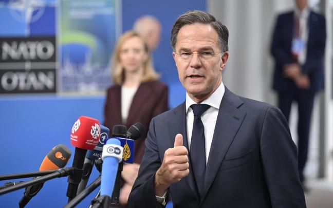 El secretario general de la OTAN, Mark Rutte.