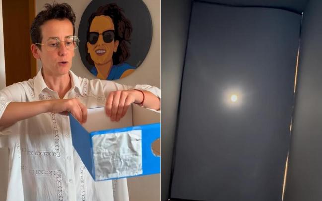 Una óptica de Archena (Murcia) ha mostrado en redes cómo fabricar este sencillo dispositivo.