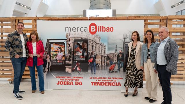 Presentación de la campaña de Mercabilbao. BILBAO.EUS Presentación de la campaña de Mercabilbao. BILBAO.EUS