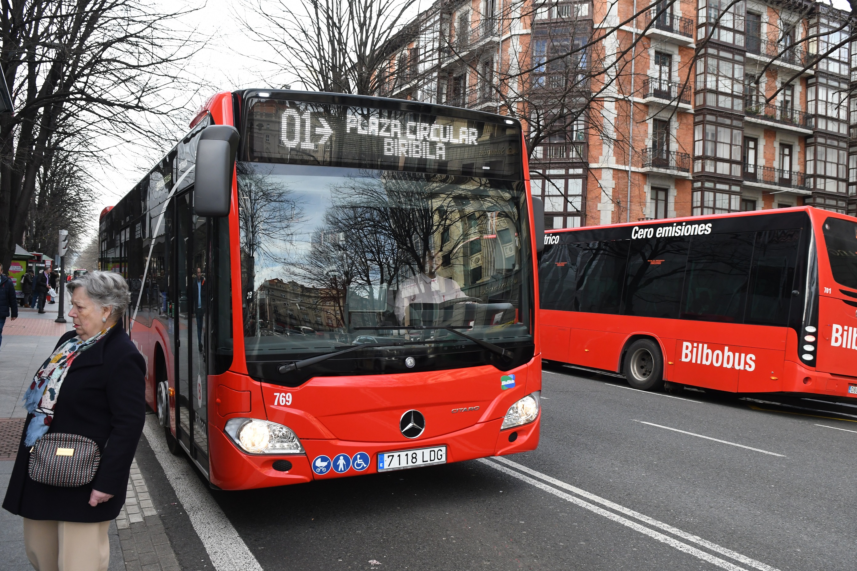 Huelga de 24 horas en Bilbobus: 