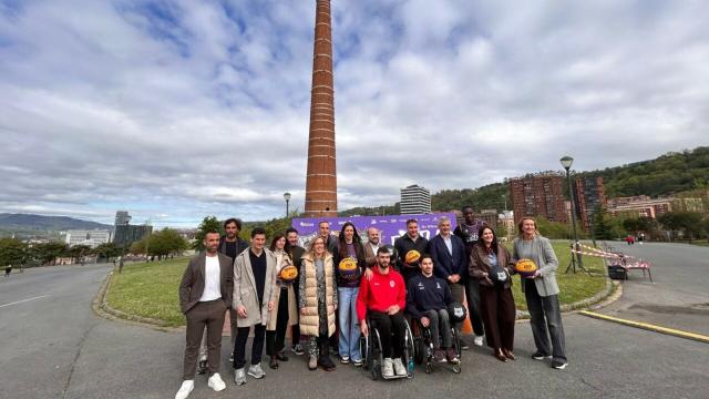 Presentación del Torneo 3x3 en el PArque de Etxebarria. Foto: Ayuntamiento Bilbao