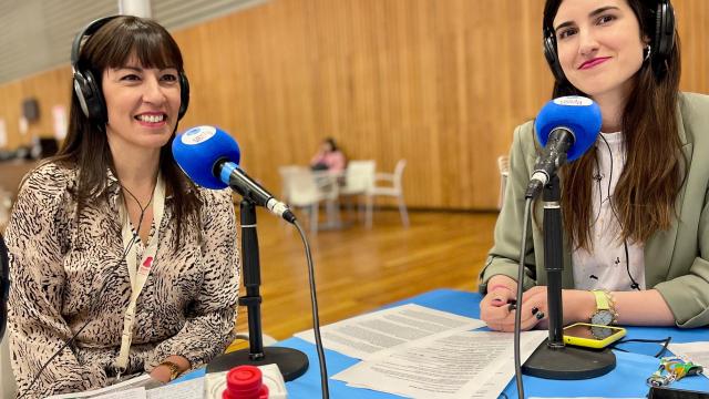 La directora general de Turismo, Leire Sñaezm durante a entrevista en Onda Vasca. La directora general de Turismo, Leire Sñaezm durante a entrevista en Onda Vasca.