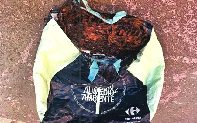 Quemaron parte de la mercancía sustraída para poder venderla