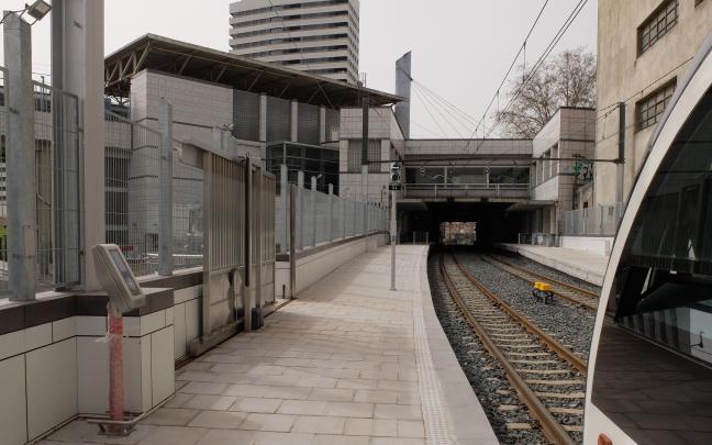 recuperará la estación de Bolueta para facilitar el acceso al tranvía de Bilbao