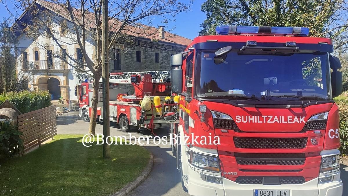 Imagen de archivo. BOMBEROS DE BIZKAIA