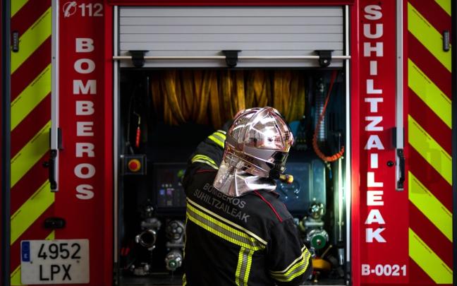 Bomberos de Navarra durante una intervención / GOBIERNO DE NAVARRA