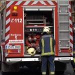 Imagen de archivo de los bomberos en una intervención anterior Deia