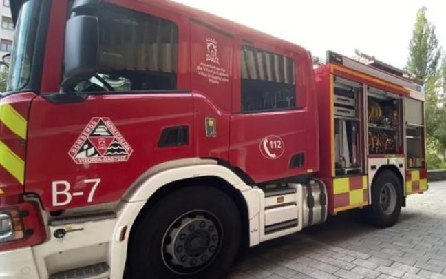 Un camión de bomberos de Vitoria-Gasteiz. EP