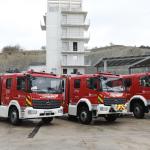 Vehículos del Servicio de Bomberos de Navarra. Foto: Gobierno de Navarra