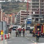 Fuga de gas en la calle Luis Briñas de Bilbao | Deia