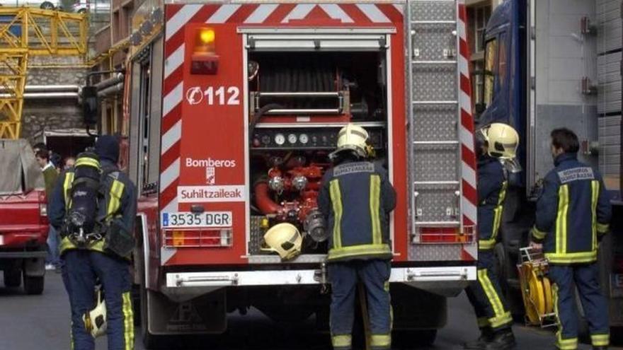 Imagen de archivo de los Bomberos de Bizkaia. DEIA