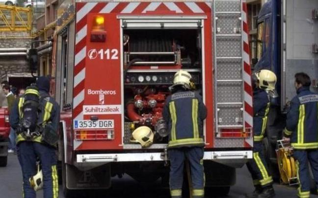 Imagen de archivo de los Bomberos de Bizkaia. DEIA Imagen de archivo de los Bomberos de Bizkaia. DEIA