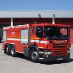 Imagen de archivo de un camión de los Bomberos