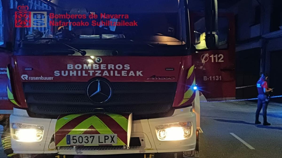 Imagen de archivo de un camión de Bomberos de Navarra. / X 