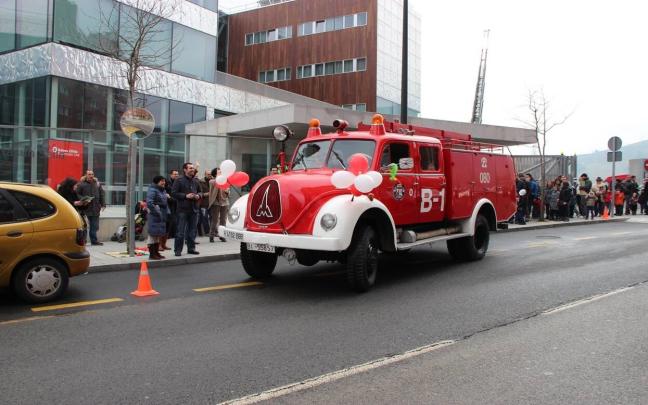 Los Bomberos de Bilbao honran cada año a su patrón San Juan de Dios