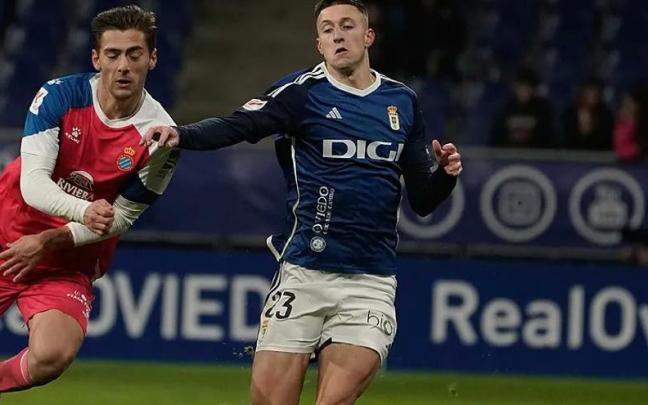 Abel Bretones con la camiseta del Real Oviedo. / DNN Abel Bretones con la camiseta del Real Oviedo. / DNN