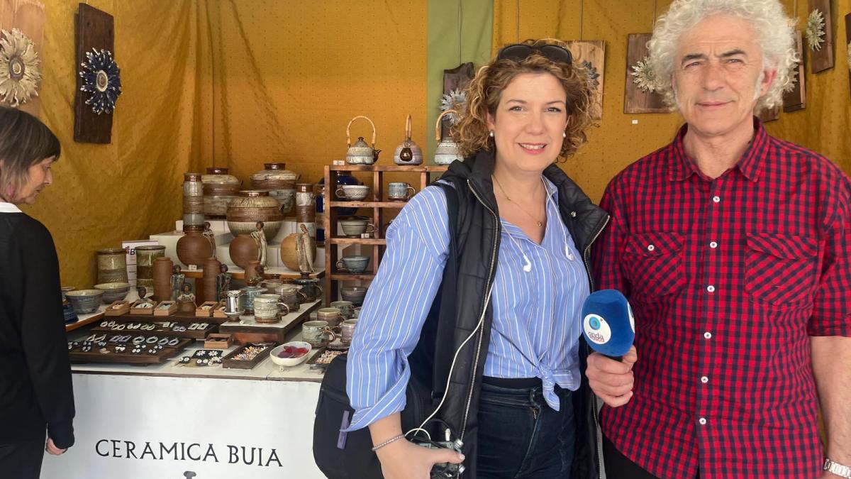 Paco Seco lleva 45 años trabajando en su taller de Cerámica en Buia |ONDA VASCA