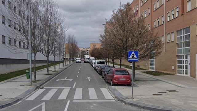 Imagen del paseo Santa Lucía de Pamplona. DNN