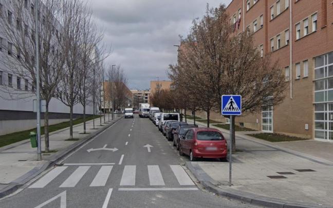 Imagen del paseo Santa Lucía de Pamplona. DNN