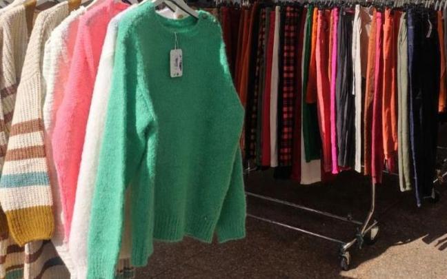 Una feria organizada en Ordizia.