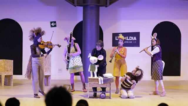 Una escena de 'Sagutxo tuntuna'.