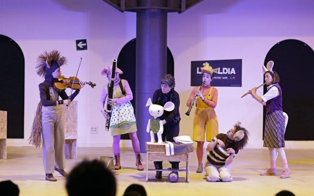 Una escena de 'Sagutxo tuntuna'.