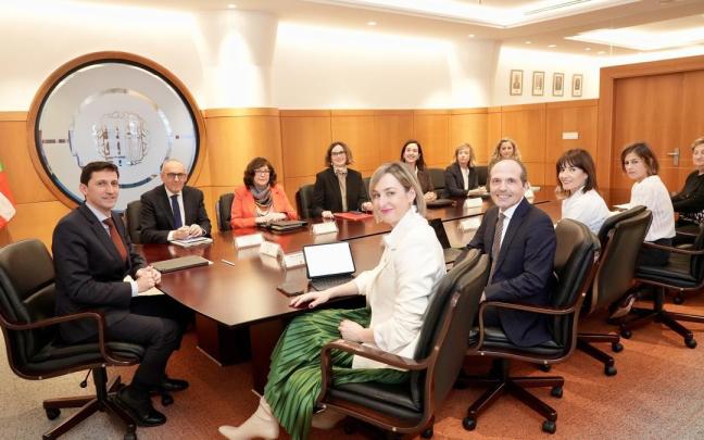 El Consejo Vasco de Finanzas Públicas en una foto de archivo