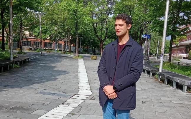 El portavoz del PNV en el Parlamento vasco, Joseba Díez Antxustegi, en su comparecencia ante los medios de comunicación. / EP El portavoz del PNV en el Parlamento vasco, Joseba Díez Antxustegi, en su comparecencia ante los medios de comunicación.