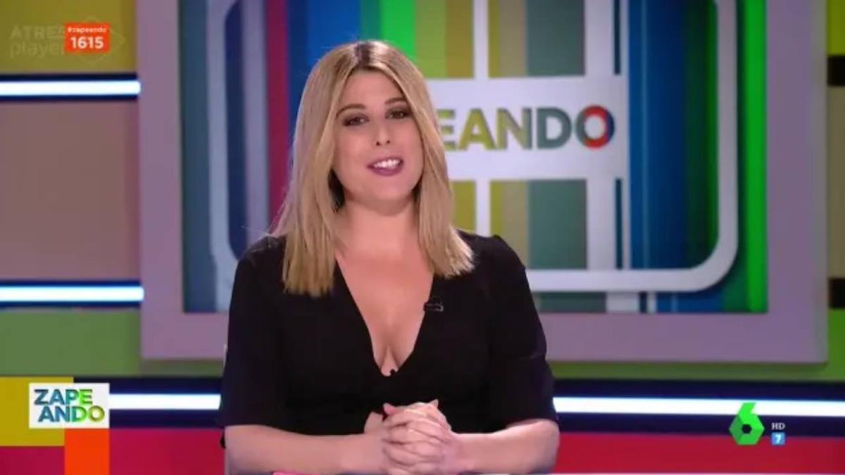 Valeria Ros en 'Zapeando'.