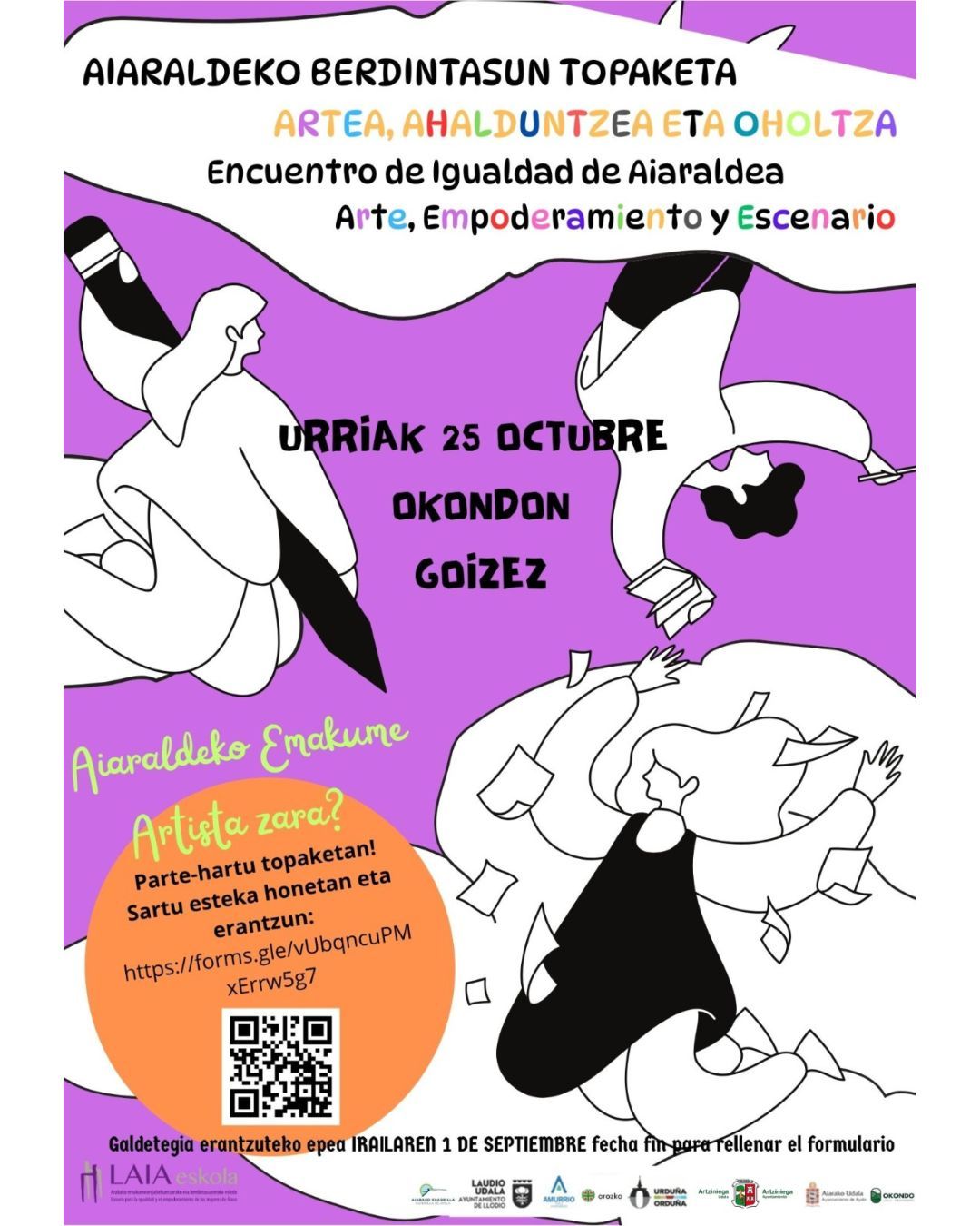 Cartel anunciador del encuentro