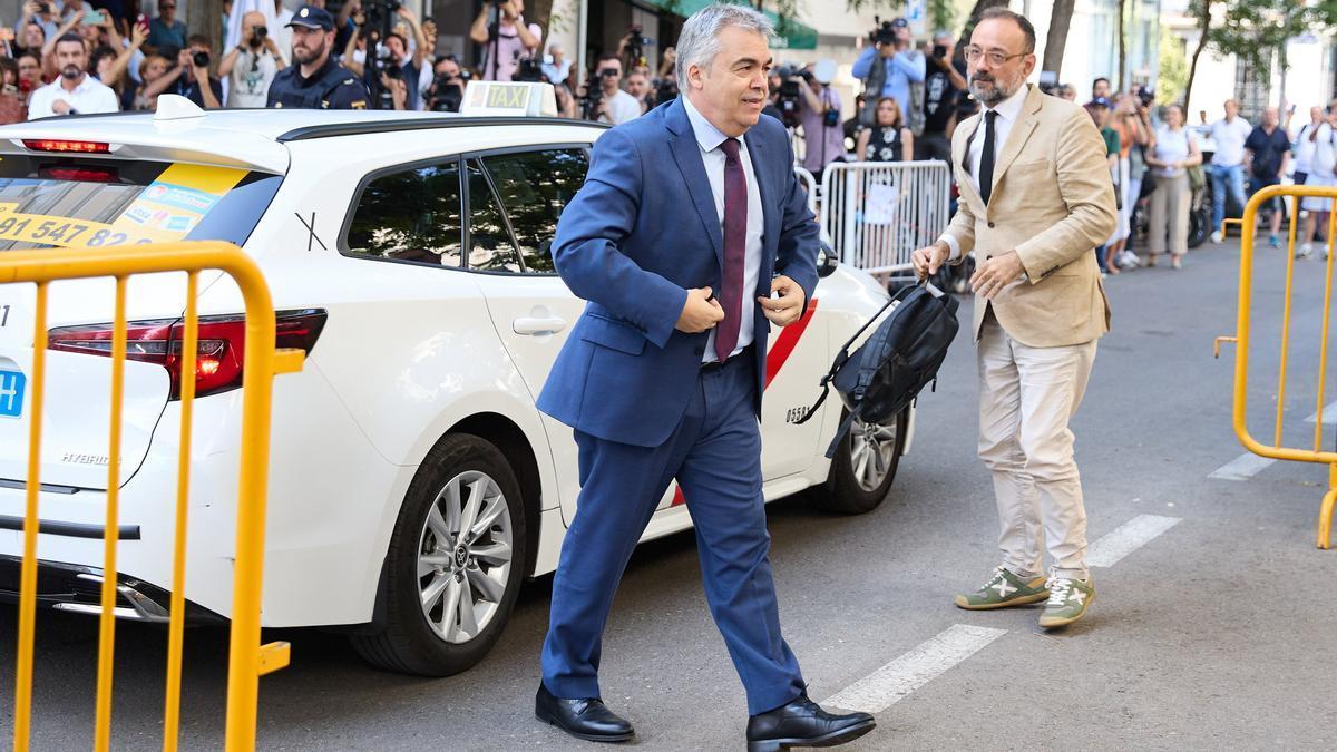 Santos Cerdán llega al Tribunal Supremo para declarar ante el juez. NOTICIAS DE NAVARRA