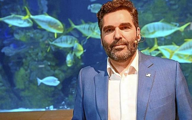 Víctor Lasa, ayer, en su presentación en el Aquarium. | FOTO: ARNAITZ RUBIO Víctor Lasa, ayer, en su presentación en el Aquarium. | FOTO: ARNAITZ RUBIO