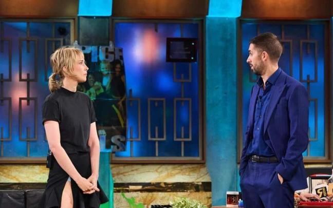 Ingrid García Jonsson y David Broncano en 'La Revuelta'