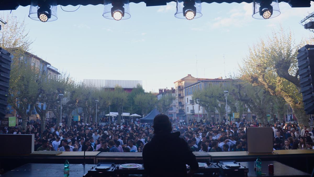 El festival Elektroplaza en la edición del pasado año