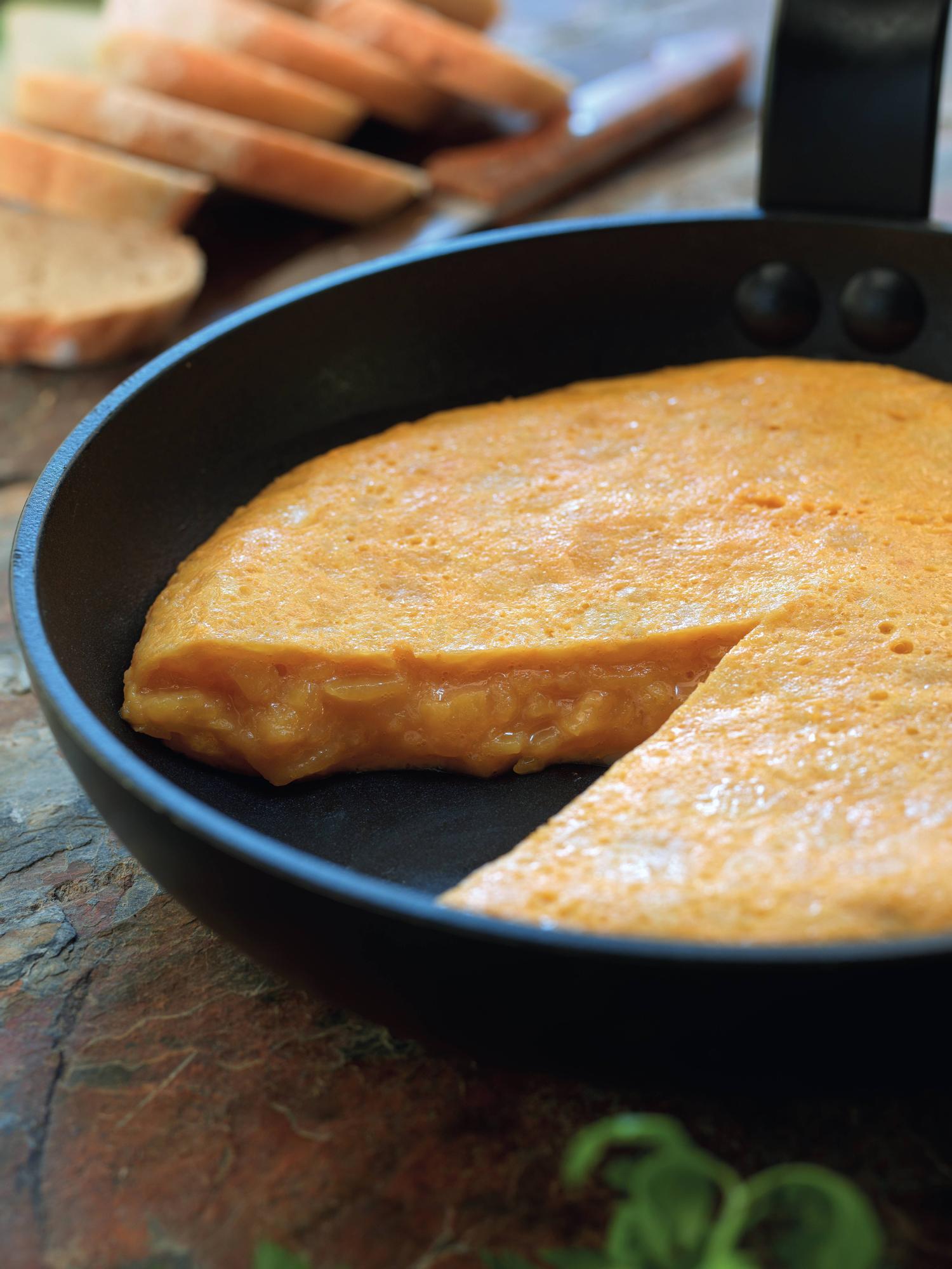 La tortilla de patatas de Dani García.