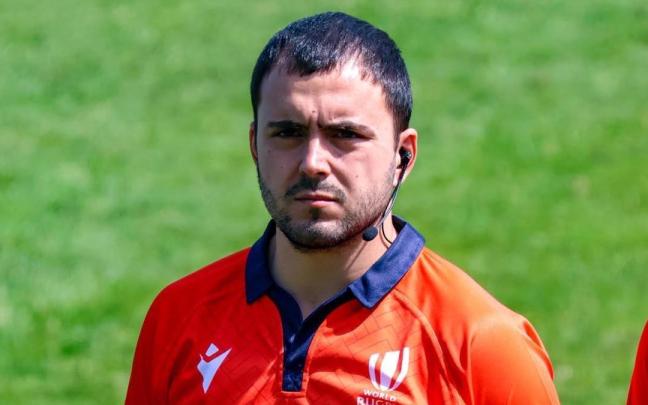 Jon Ibisate Alday, en un partido.