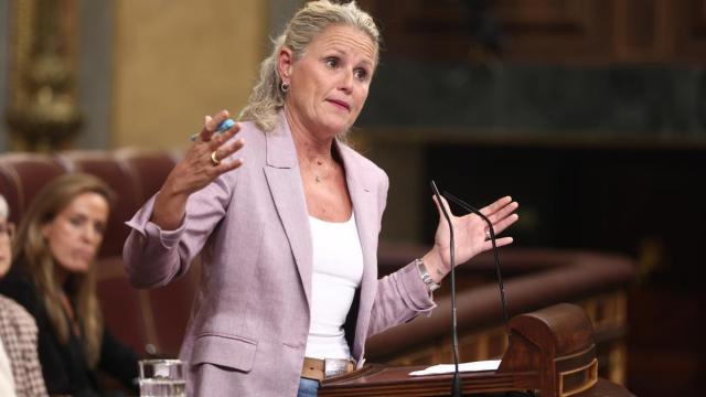 La portavoz de la Ejecutiva Federal del PSOE, Montse Mínguez.