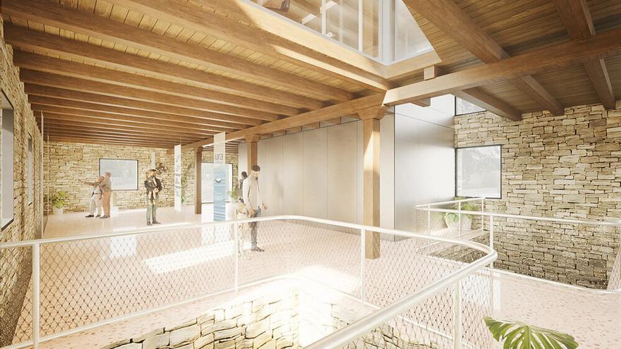 Infografía de cómo quedará el interior del inmueble