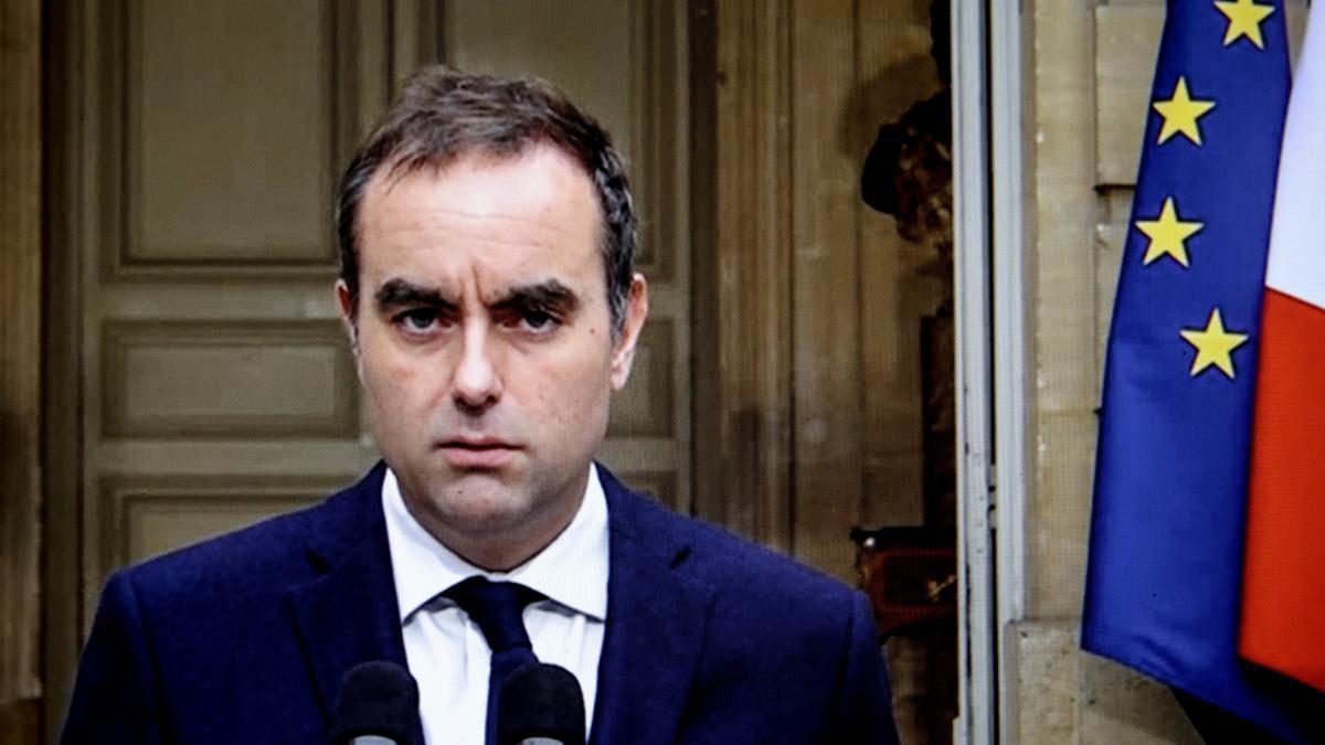 El primer ministro francés saliente, Sebastien Lecornu