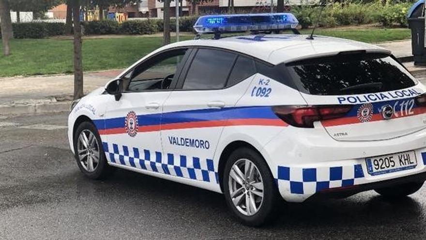 Imagen de un vehículo de la Policía Local de Valdemoro.