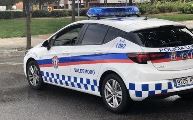 Imagen de un vehículo de la Policía Local de Valdemoro.