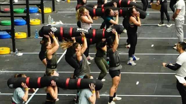 Atletas durante la edición de Northfit Zarautz del año pasado.