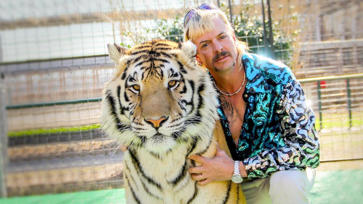 Joe Exotic en una imagen promocional de 'Tiger King'.